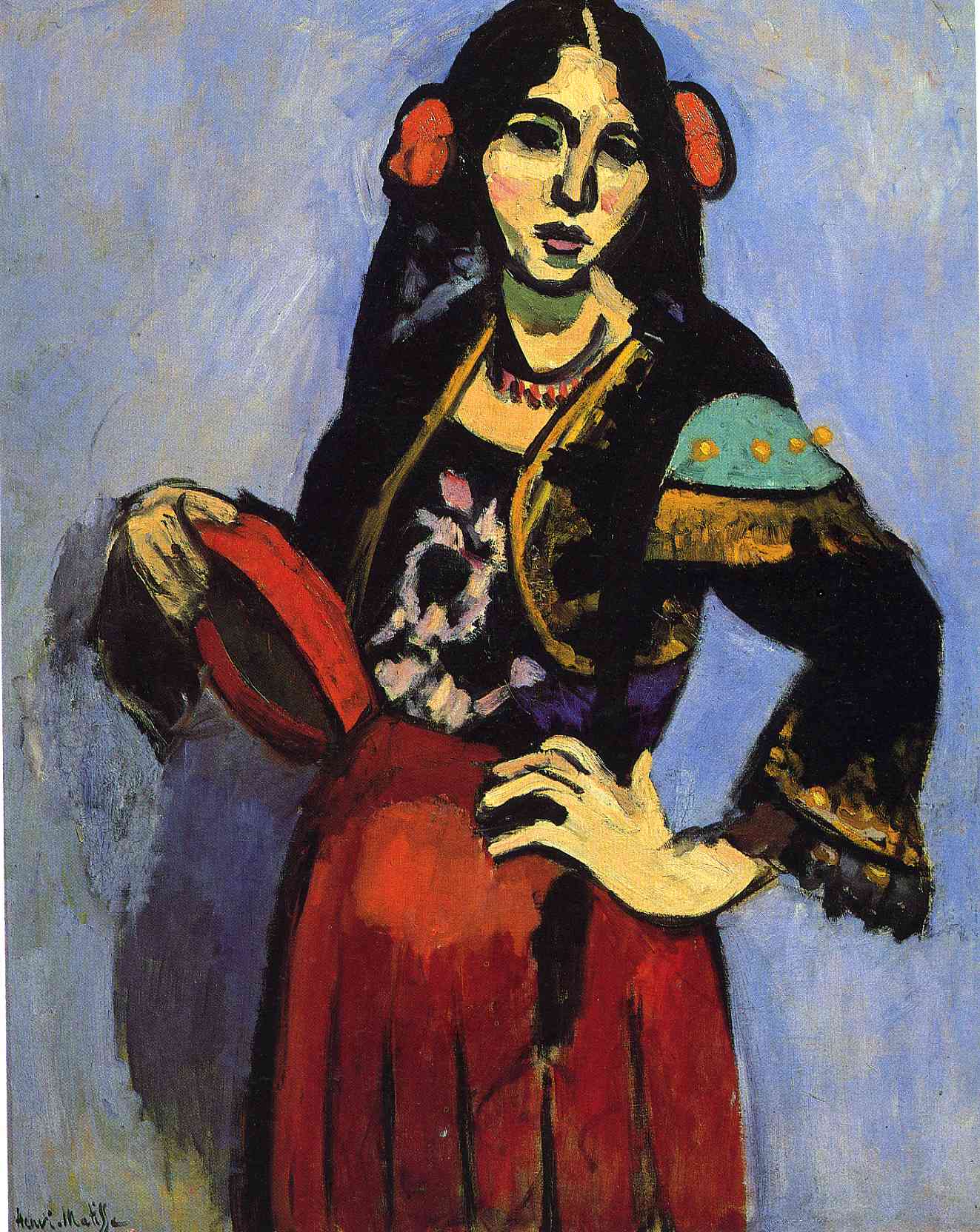 Henri Matisse - Spanish Woman with a Tamborine 1909